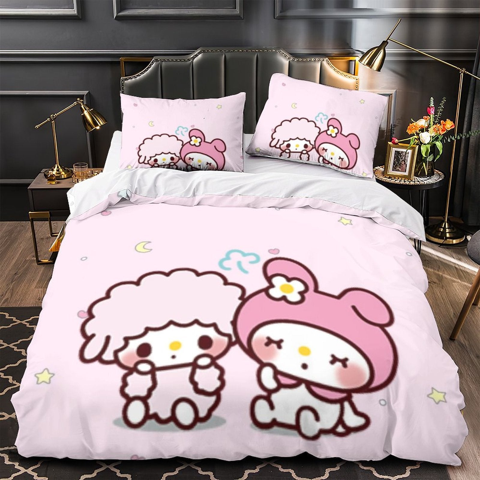 My Melody Bedding Set Quilt Duvet Cover Without Filler (Online Order Only)