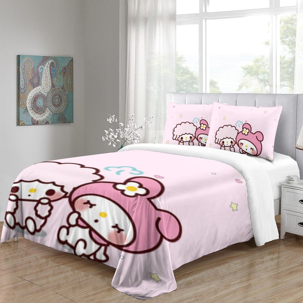 My Melody Bedding Set Quilt Duvet Cover Without Filler (Online Order Only)