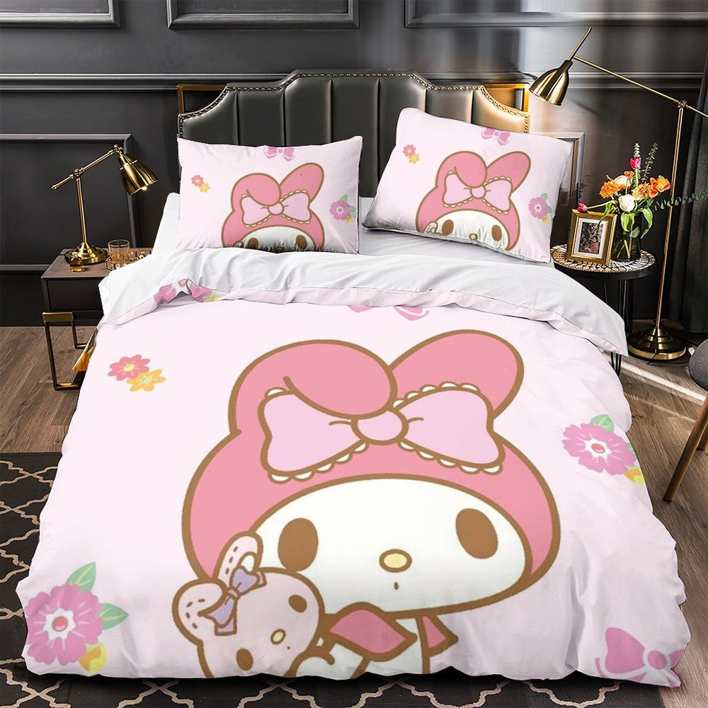 My Melody Bedding Set Quilt Duvet Cover Without Filler (Online Order Only)