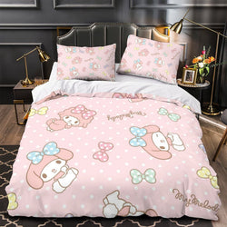 My Melody Bedding Set Quilt Duvet Cover Without Filler (Online Order Only)