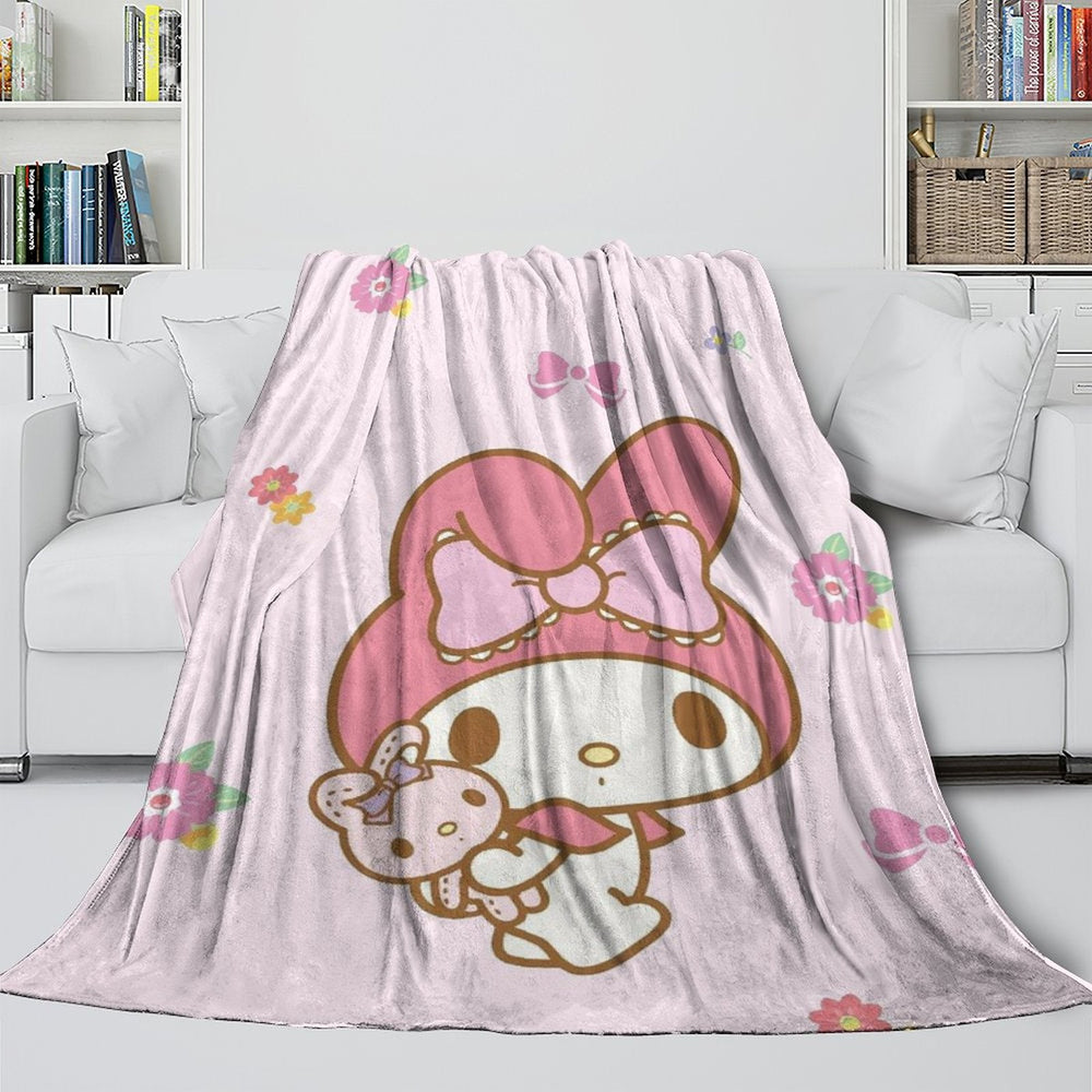 My Melody Blanket Flannel Throw Room Decoration (Online Order Only)