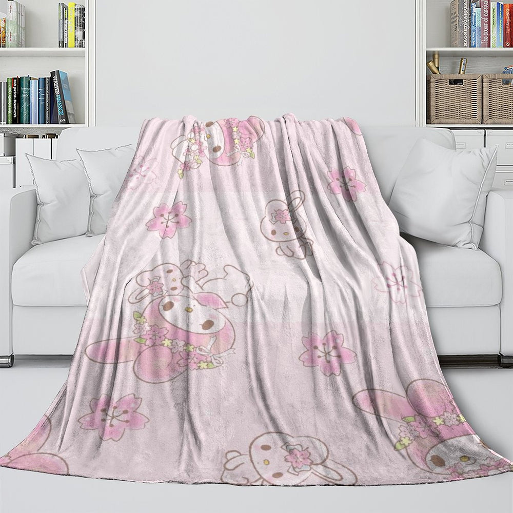 My Melody Blanket Flannel Throw Room Decoration (Online Order Only)