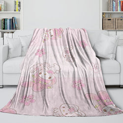 My Melody Blanket Flannel Throw Room Decoration (Online Order Only)