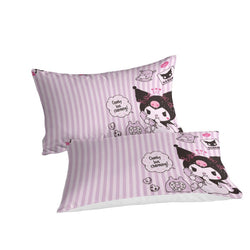 My Melody Kuromi Bedding Set Quilt Cover Without Filler (Online Order Only)