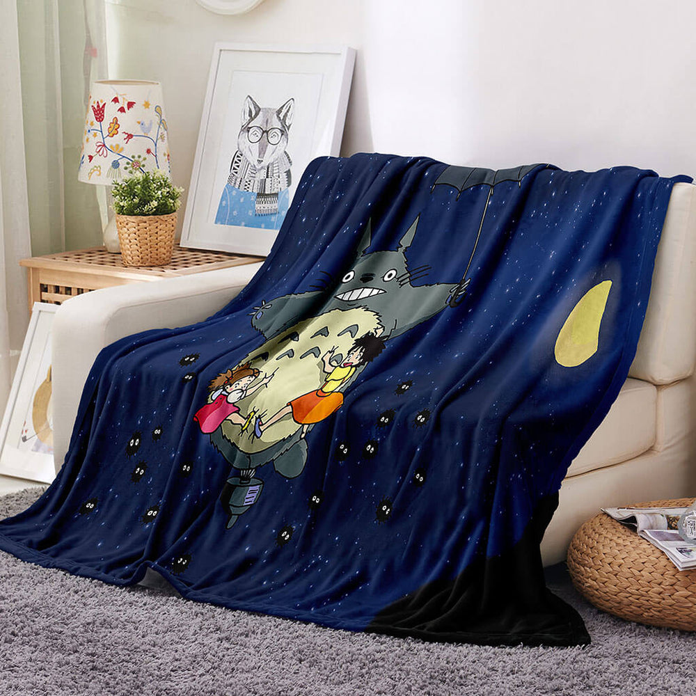My Neighbour Totoro Blanket Flannel Throw Room Decoration (Online Order Only)
