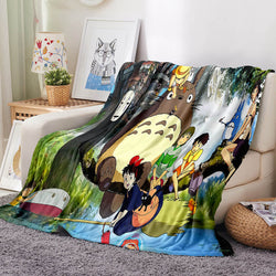 My Neighbour Totoro Blanket Flannel Throw Room Decoration (Online Order Only)