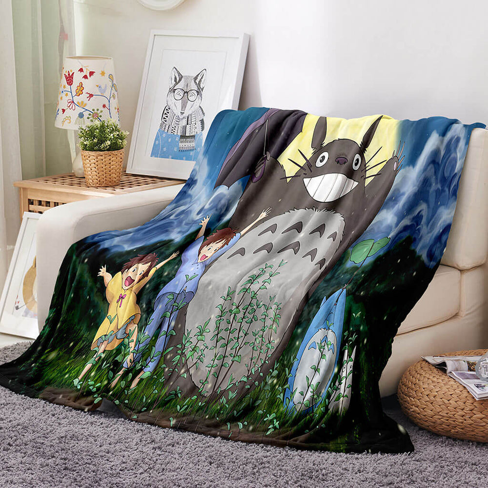 My Neighbour Totoro Blanket Flannel Throw Room Decoration (Online Order Only)