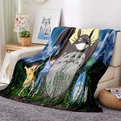 My Neighbour Totoro Blanket Flannel Throw Room Decoration (Online Order Only)