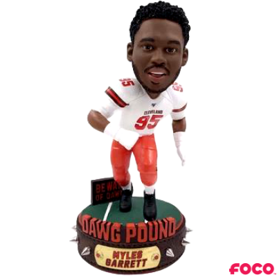 Cleveland Browns Dawg Pound Bobbleheads (ONLINE ORDER ONLY)