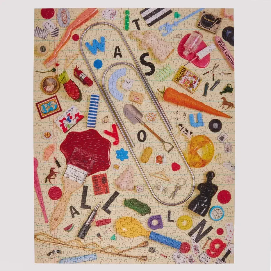 Mystery 1000 Piece Jigsaw Puzzle Le Puzz