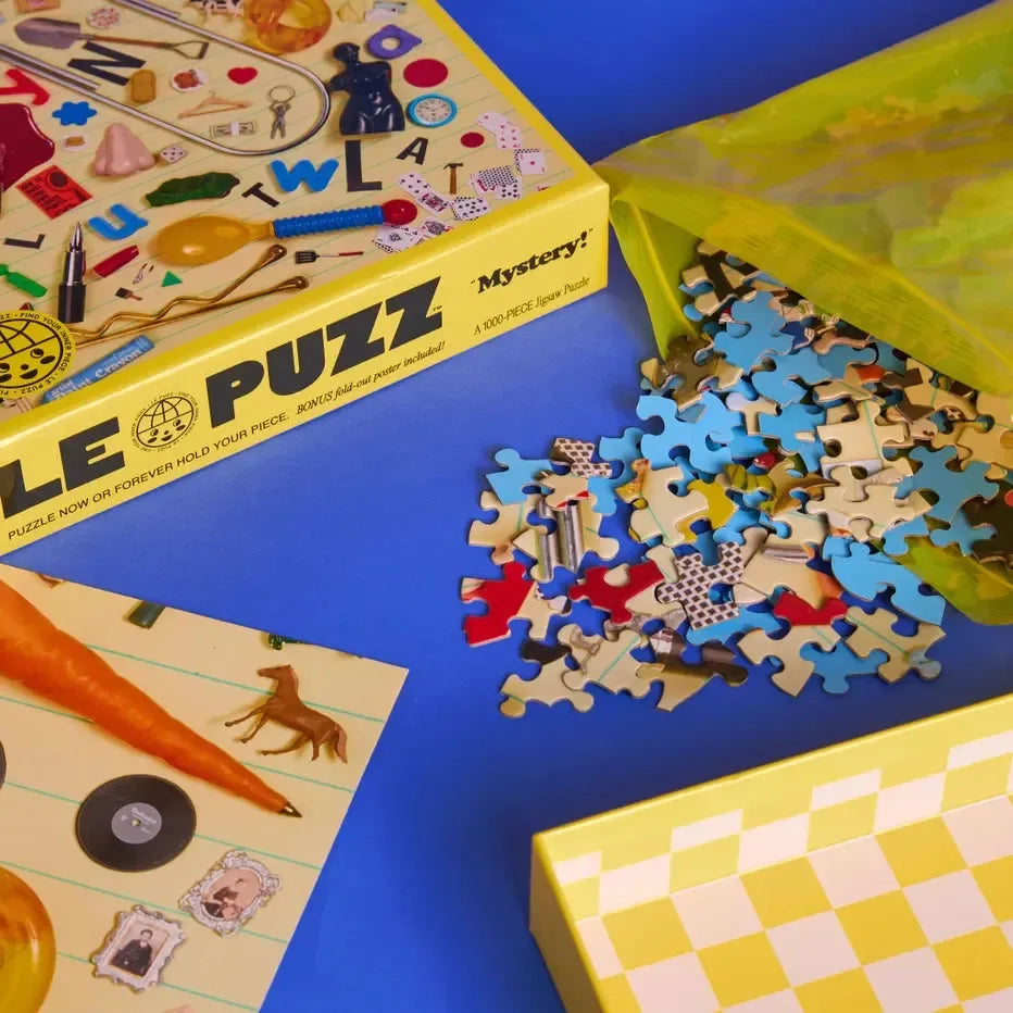 Mystery 1000 Piece Jigsaw Puzzle Le Puzz