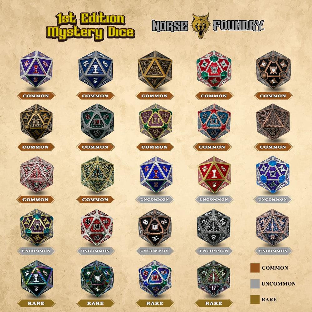 Mystery Dice 1st Edition (Online Only)