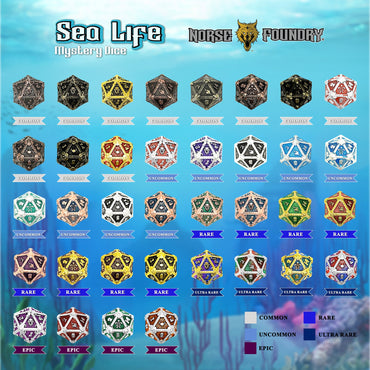 Mystery Dice Series 2 - Sea Life (Online Only)