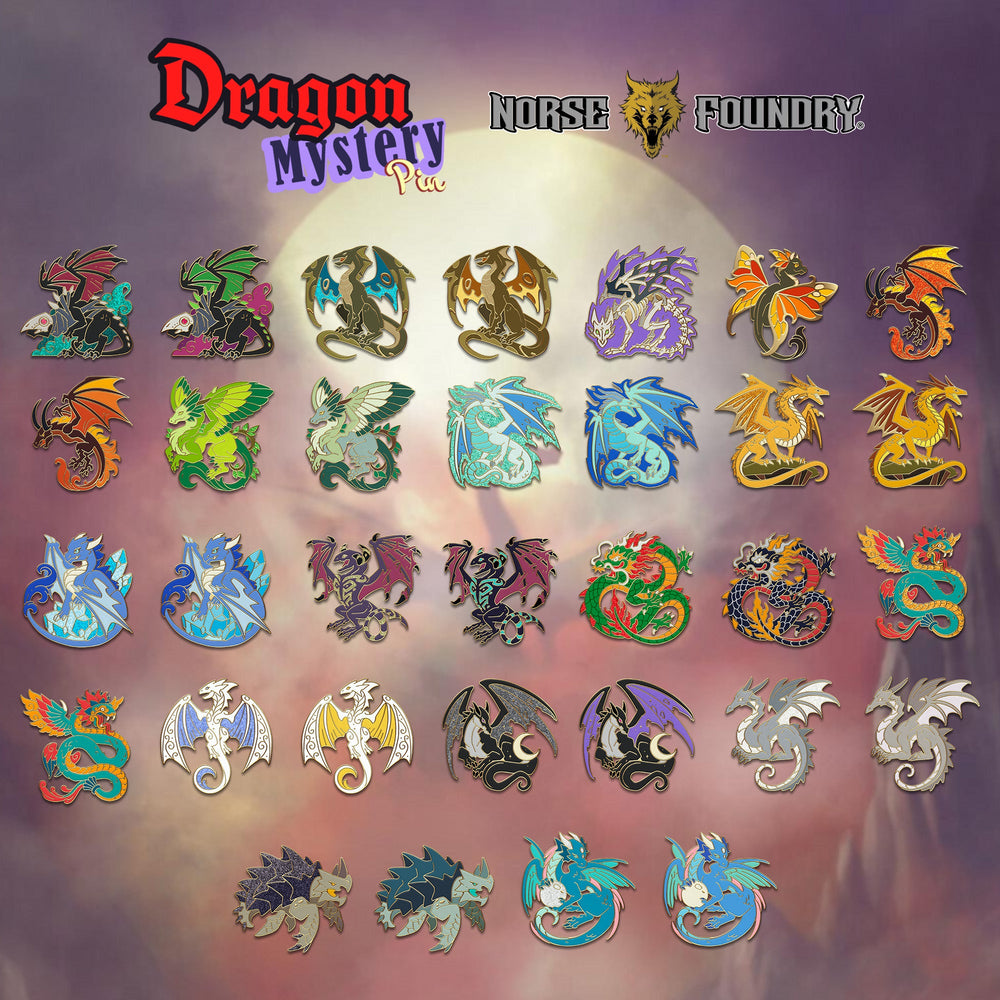 Mystery Dragon Pin (Online Only)