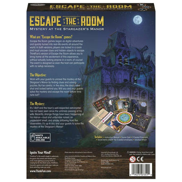 Mystery at the Stargazer's Manor - Escape the Room Game - Ravensburger (ONLINE ORDER ONLY)