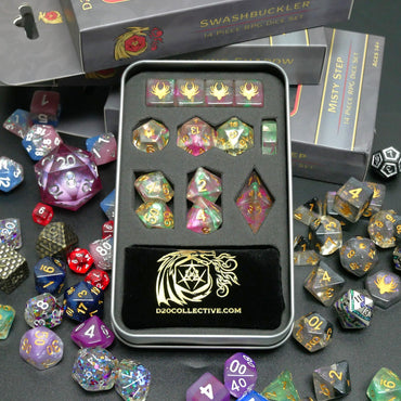 Mystery Stash - 2x 14pcs Dice Set Bundle + 1 RPG Accessory (ONLINE ORDER ONLY)