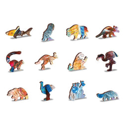Mystic Fox 250 Piece Wood Jigsaw Puzzle Wooden City (ONLINE ORDER ONLY)