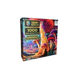 Mystical Mushrooms 1000 Piece Jigsaw Puzzle Trippy