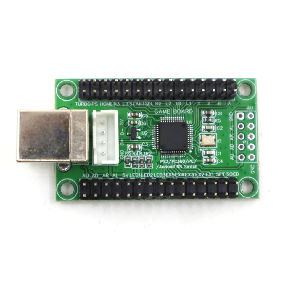 RAC-C800 Zero Delay Arcade Joystick Controller Board for PC/PS3/SWITCH (Online Only)
