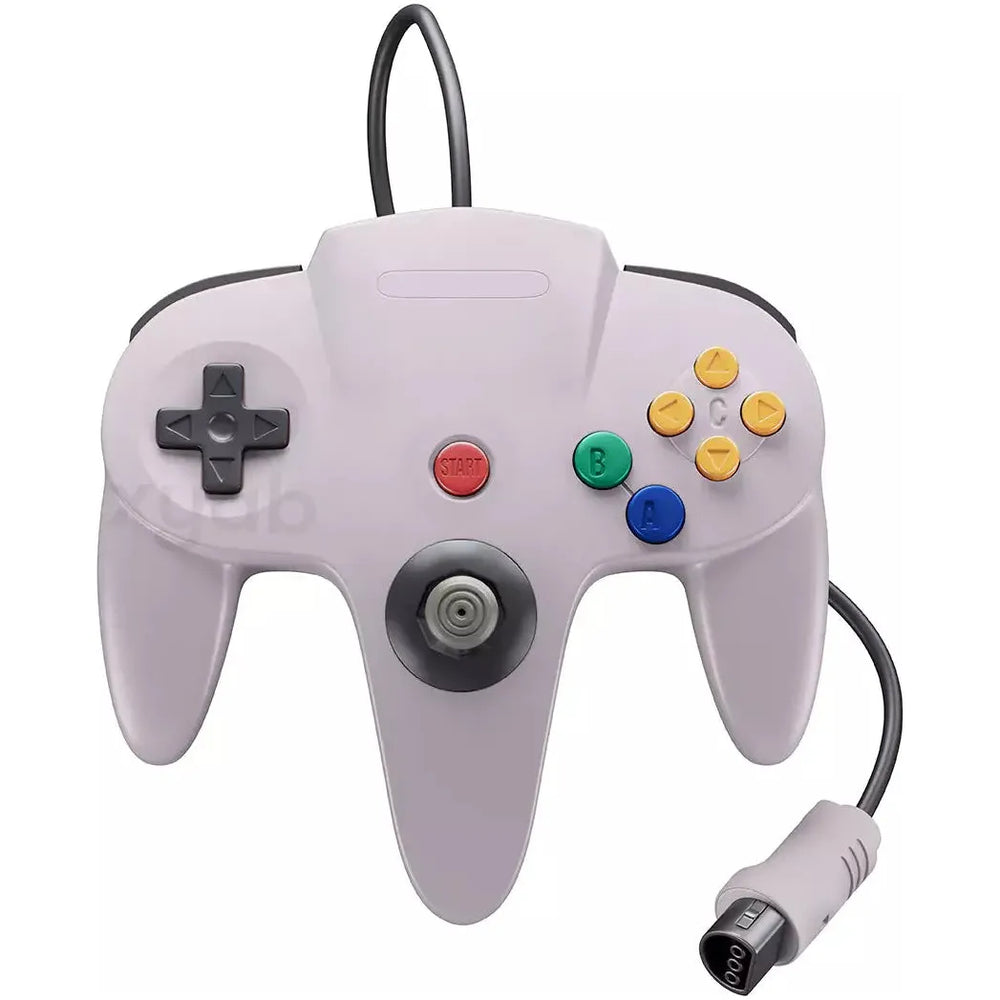 Gray Controller Compatible With N64 (XYAB) (Online Order Only)