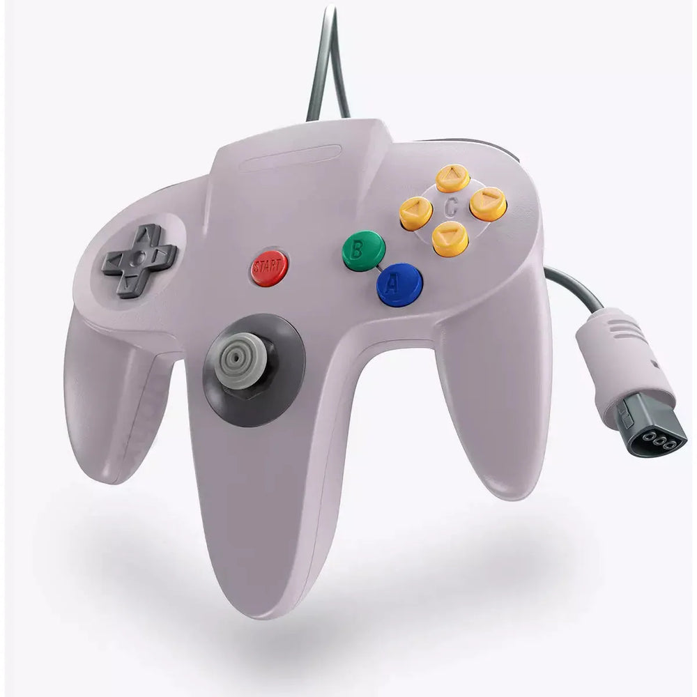 Gray Controller Compatible With N64 (XYAB) (Online Order Only)