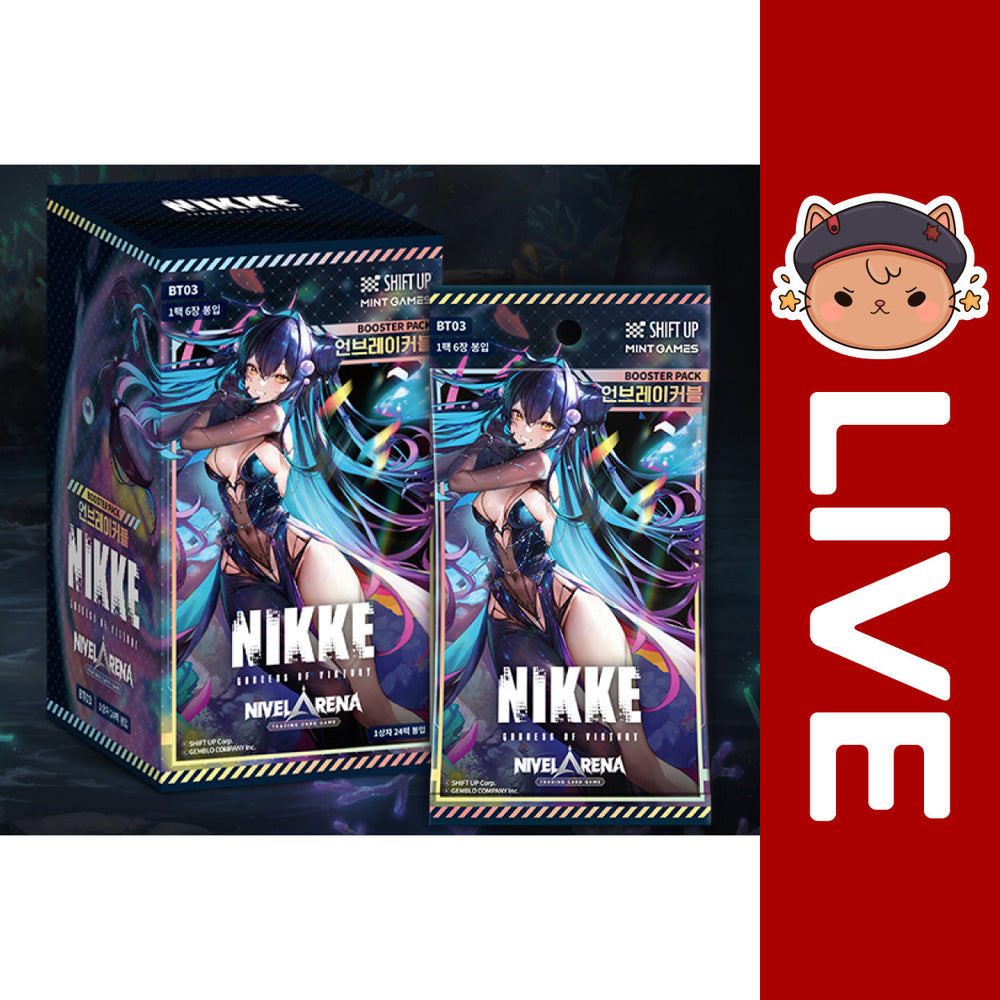 Nivel Arena TCG KOREAN - Goddess of Victory: NIKKE BT03 Unbreakable (Online Only) (Online Order Only)