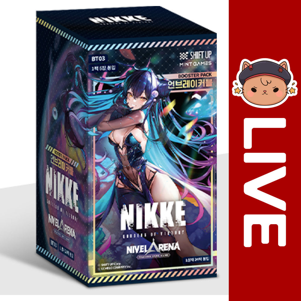 Nivel Arena TCG KOREAN - Goddess of Victory: NIKKE BT03 Unbreakable (Online Only) (Online Order Only)
