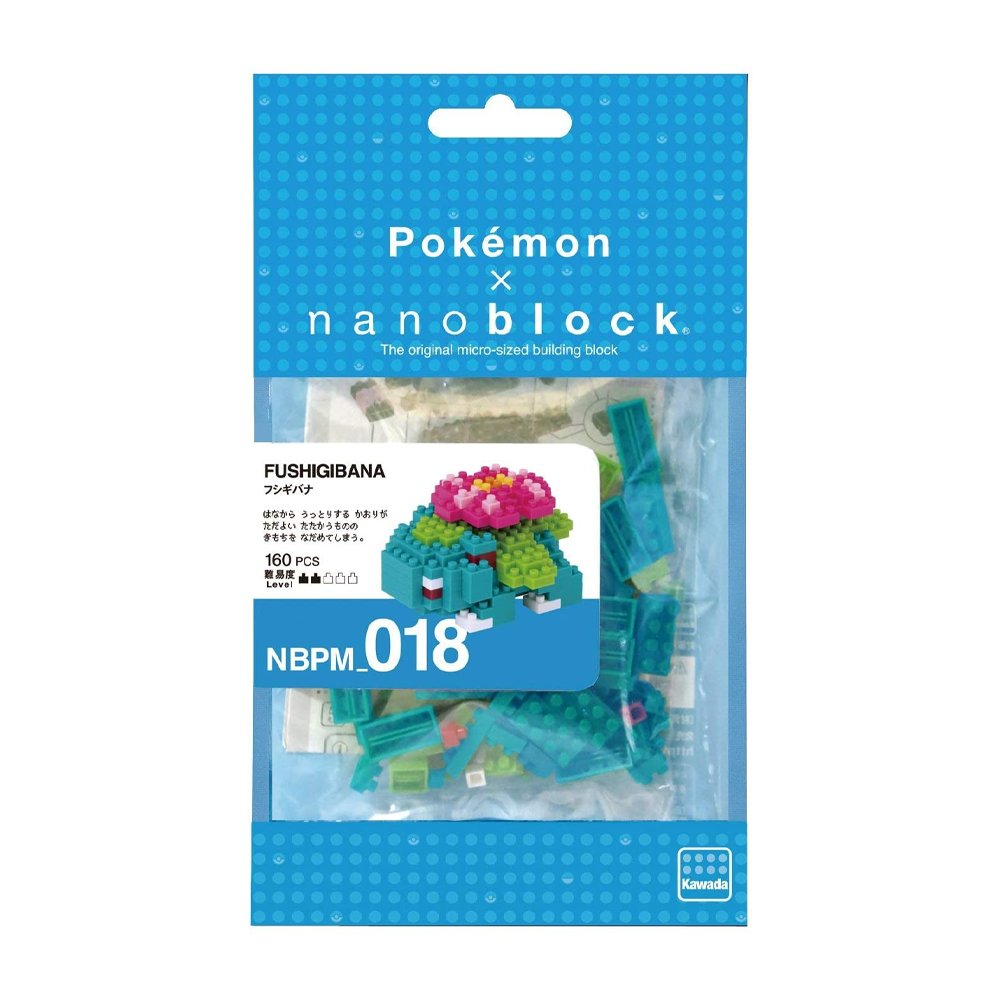 Nanoblock: Pokémon Series - Venusaur (ONLINE ORDER ONLY)