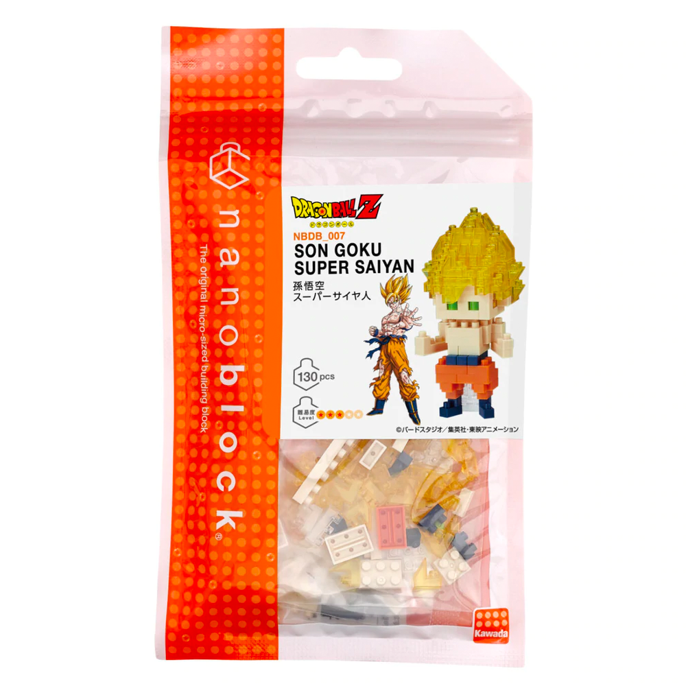Nanoblock: Dragon Ball Z - Series Super Saiyan Goku (ONLINE ORDER ONLY)