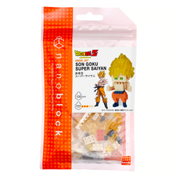 Nanoblock: Dragon Ball Z - Series Super Saiyan Goku (ONLINE ORDER ONLY)