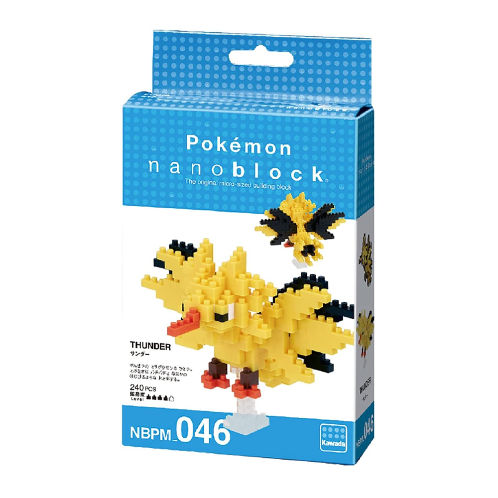 Nanoblock: Pokémon Series - Zapdos (ONLINE ORDER ONLY)