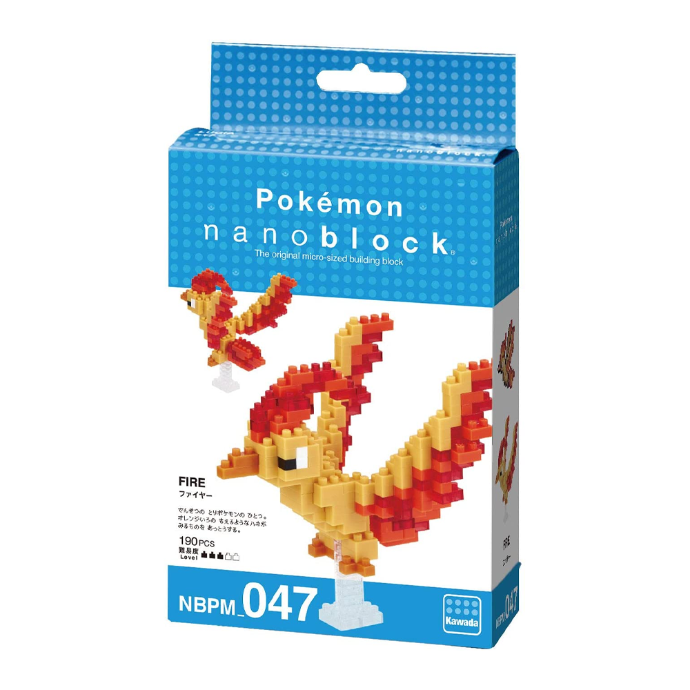 Nanoblock: Pokémon Series - Moltres (ONLINE ORDER ONLY)