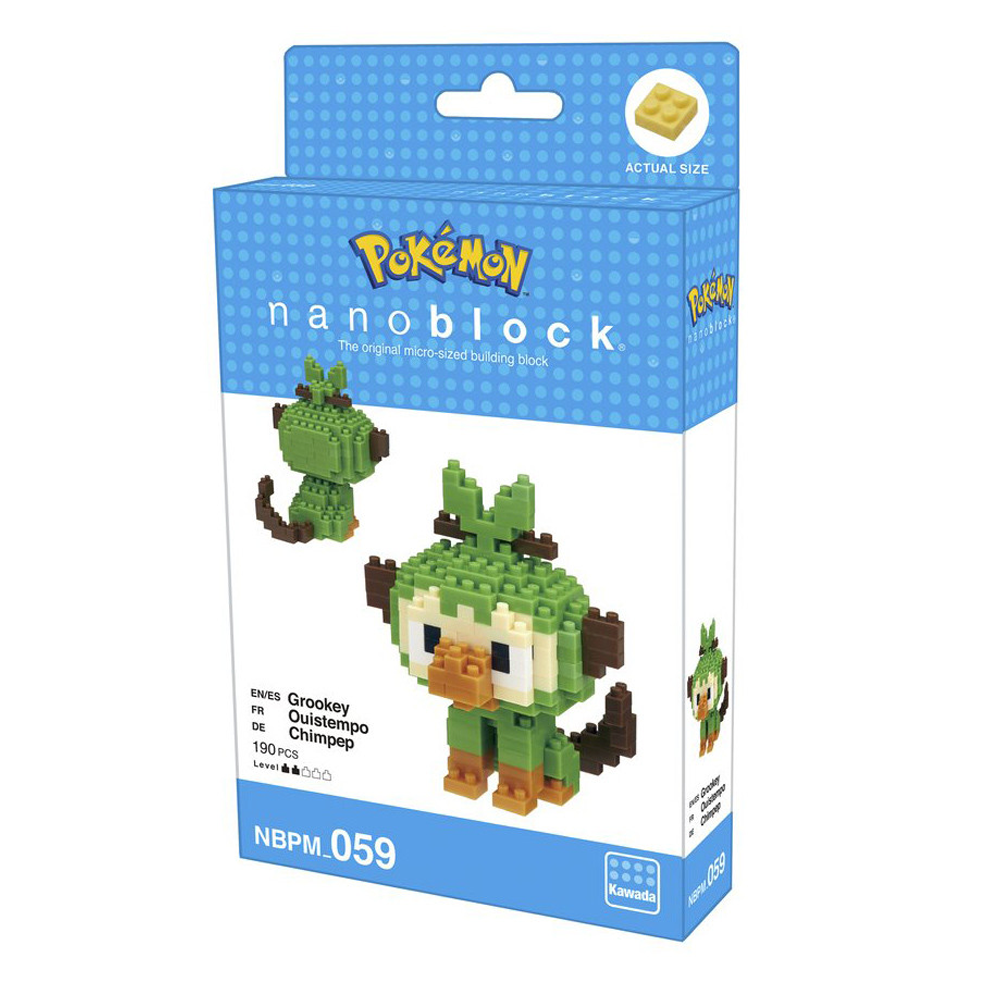 Nanoblock: Pokémon Series - Grookey (ONLINE ORDER ONLY)