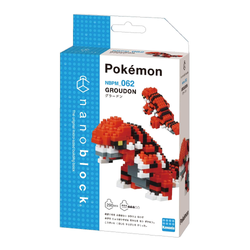 Nanoblock: Pokémon Series - Groudon (ONLINE ORDER ONLY)