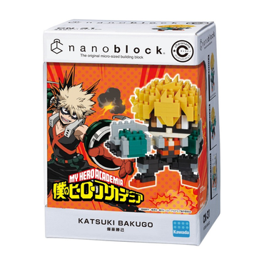 Nanoblock Charanano Series: My Hero Academia - Katsuki Bakugo (ONLINE ORDER ONLY)