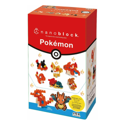Nanoblock: Mininano Series: Pokemon (Fire Type) Set 1 Box of 6 (ONLINE ORDER ONLY)