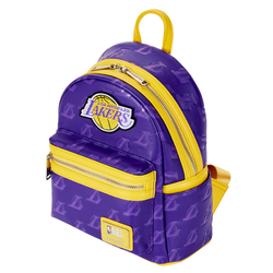 Loungefly: NBA LA Lakers Debossed Logo Mini Backpack (ONLINE ORDER ONLY)