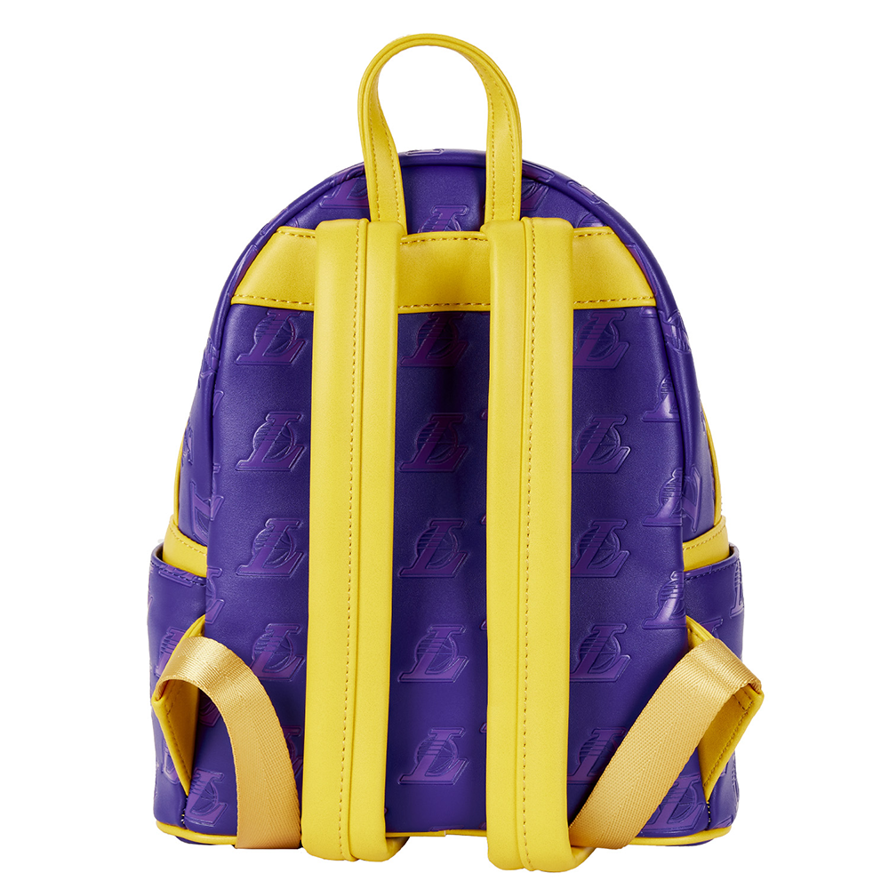 Loungefly: NBA LA Lakers Debossed Logo Mini Backpack (ONLINE ORDER ONLY)
