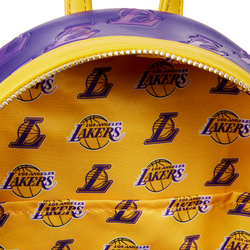 Loungefly: NBA LA Lakers Debossed Logo Mini Backpack (ONLINE ORDER ONLY)