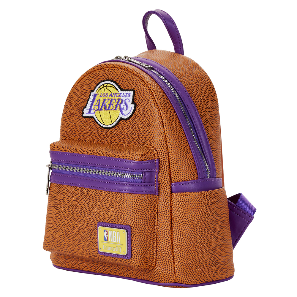 Loungefly: NBA LA Lakers Basketball Mini Backpack (ONLINE ORDER ONLY)