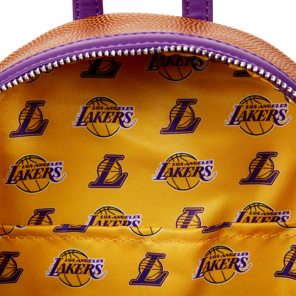 Loungefly: NBA LA Lakers Basketball Mini Backpack (ONLINE ORDER ONLY)