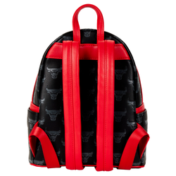 Loungefly: NBA Chicago Bulls Debossed Logo Mini Backpack (ONLINE ORDER ONLY)