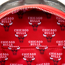 Loungefly: NBA Chicago Bulls Debossed Logo Mini Backpack (ONLINE ORDER ONLY)