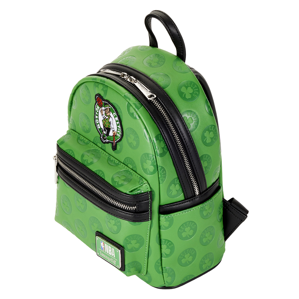 Loungefly: NBA Boston Celtics Debossed Logo Mini Backpack (ONLINE ORDER ONLY)