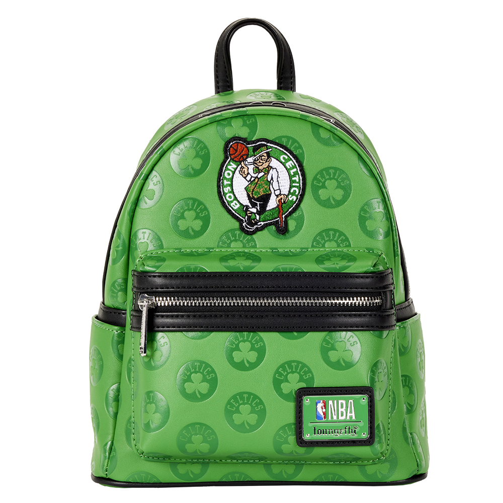 Loungefly: NBA Boston Celtics Debossed Logo Mini Backpack (ONLINE ORDER ONLY)