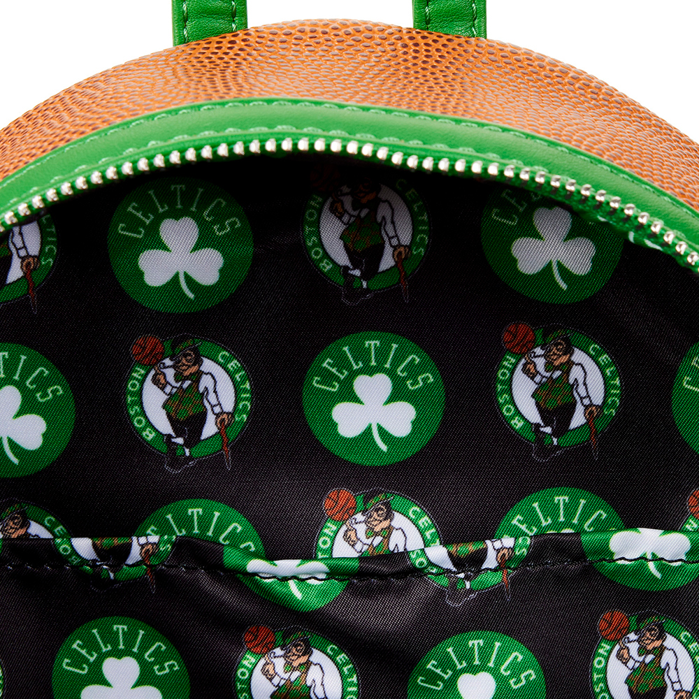 Loungefly: NBA Boston Celtics Basketball Mini Backpack (ONLINE ORDER ONLY)