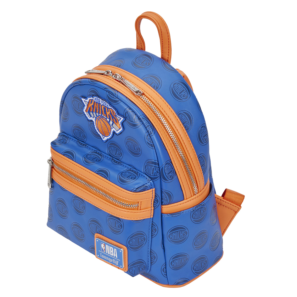 Loungefly: NBA NY Knicks Debossed Logo Mini Backpack (ONLINE ORDER ONLY)