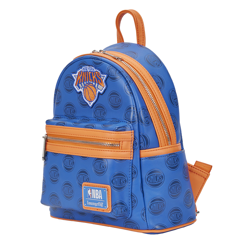 Loungefly: NBA NY Knicks Debossed Logo Mini Backpack (ONLINE ORDER ONLY)