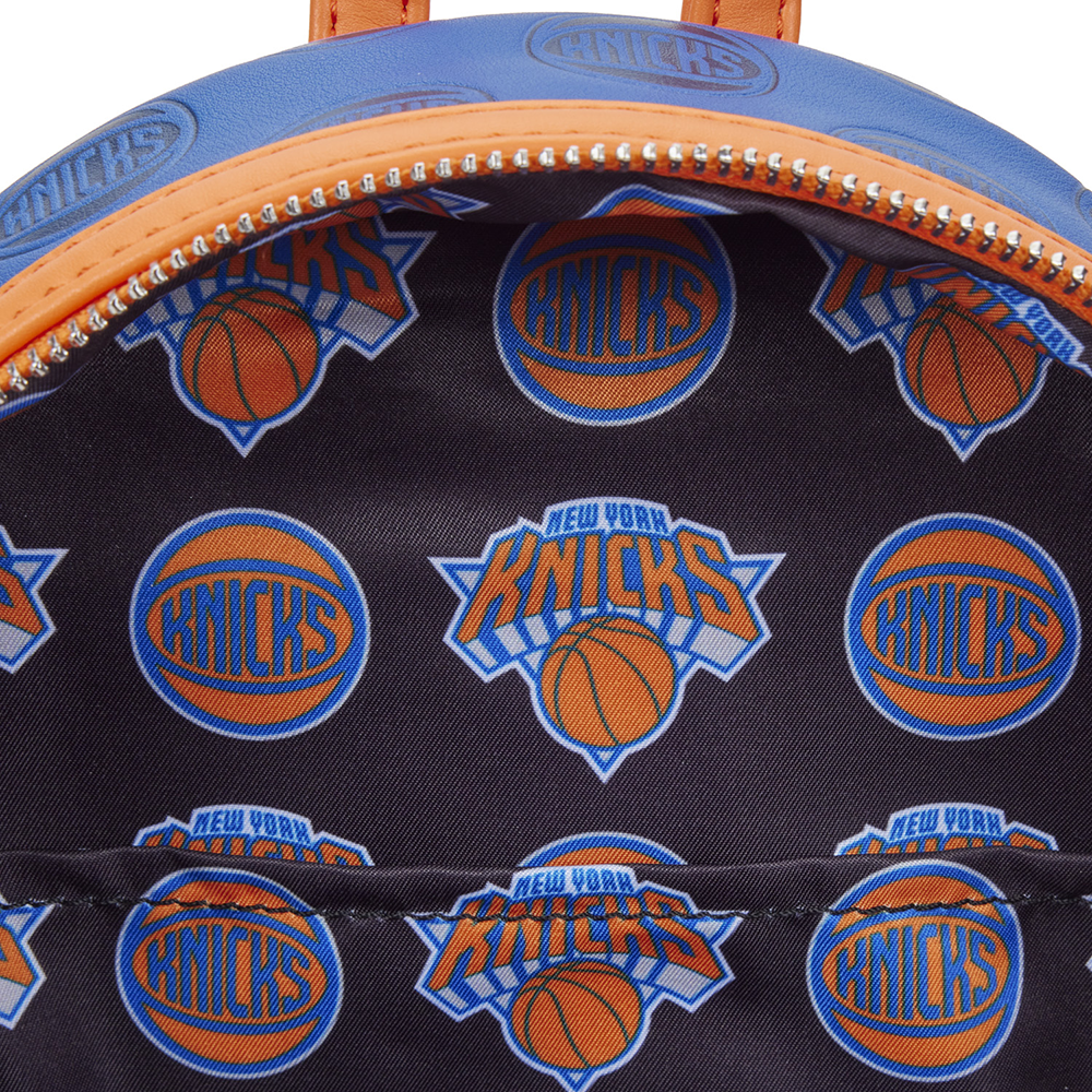 Loungefly: NBA NY Knicks Debossed Logo Mini Backpack (ONLINE ORDER ONLY)