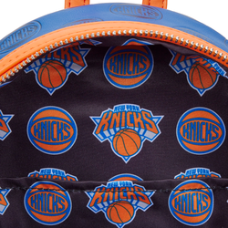 Loungefly: NBA NY Knicks Debossed Logo Mini Backpack (ONLINE ORDER ONLY)